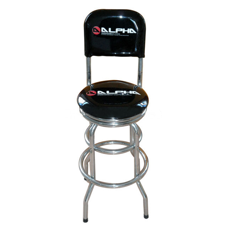 Chromed Swivel Bar Stool and Bar Chairs