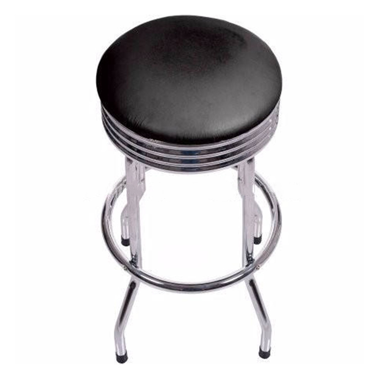 Round Metal Bar Stool