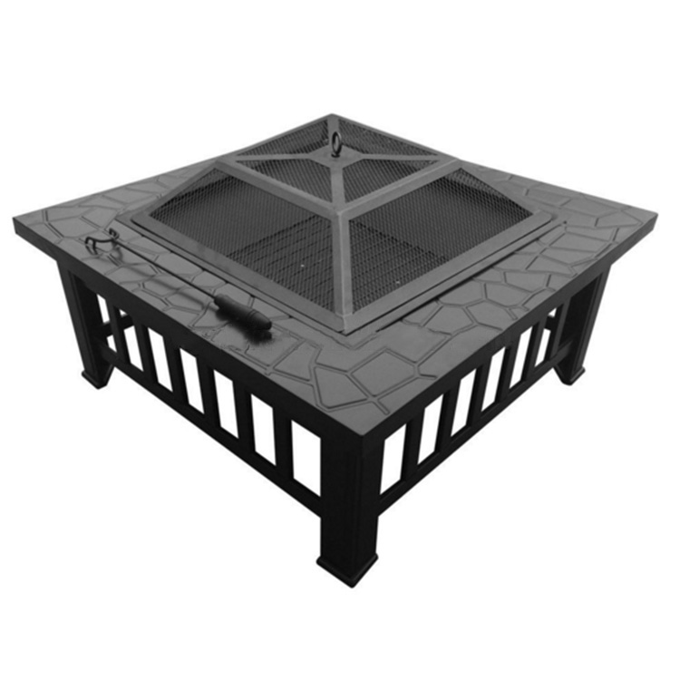 Outdoor Charcoal Barbecue Grill Fire Pit