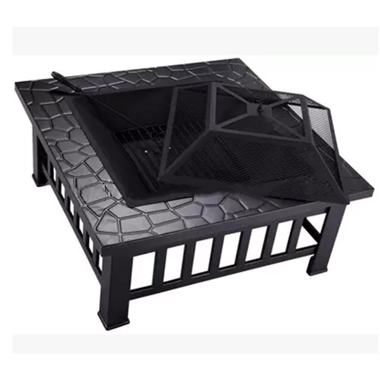 Outdoor Charcoal Barbecue Grill Fire Pit