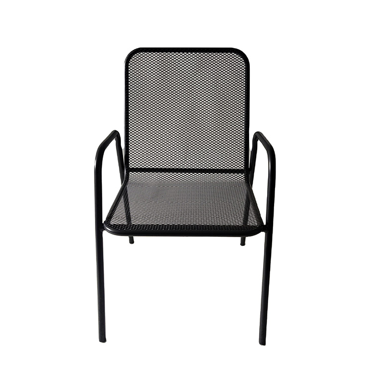 Black Hollow Iron Mesh Cool In Summer Sofa