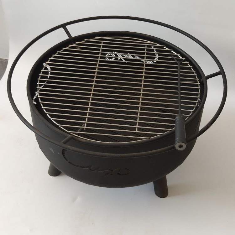 English Letters BBQ Grill Outdoor Fire Pit Set