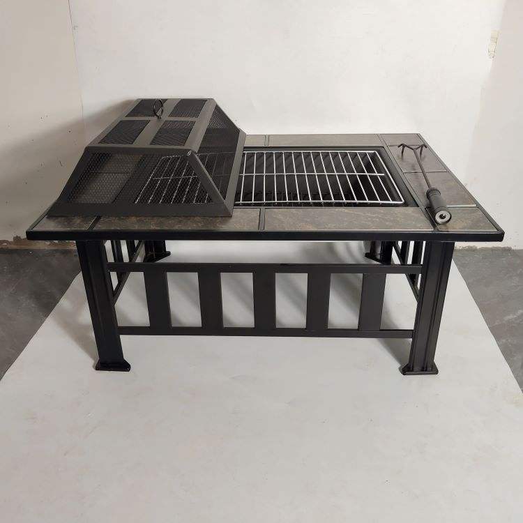 Outdoors In Smokeless Commercial Korean BBQ Grill Table